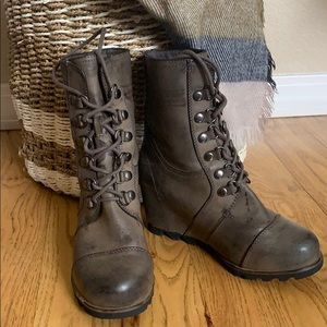 Wedge booties! Like Sorrels but 1/4 of the price